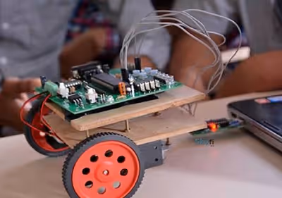 STM32 quadcopter flight controller circuit and telemetry system