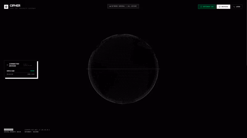 Defender Dashboard — Nominal 3D Cybernetic Globe