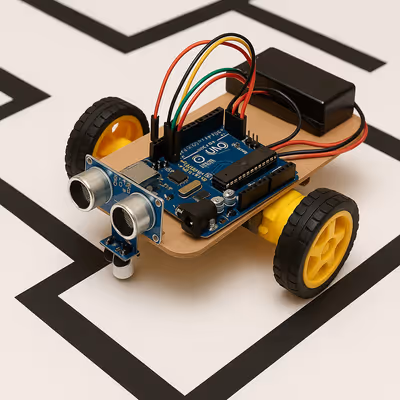 Autonomous maze-solving robot navigation system